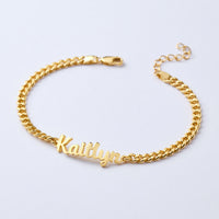 Child Name Bracelet, Little Girl Bracelet, Baby Name Jewelry